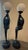 Art Deco Style, Nude Women Matching Black Tall Lamps - a Pair For Sale - Image 9 of 9