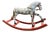 Early 20th Century English Rocking Horse For Sale