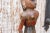 Antique Indian Goddess Wooden Statue For Sale - Image 9 of 11