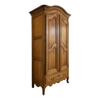 18th Century Louis XV Provençal Walnut Wardrobe For Sale