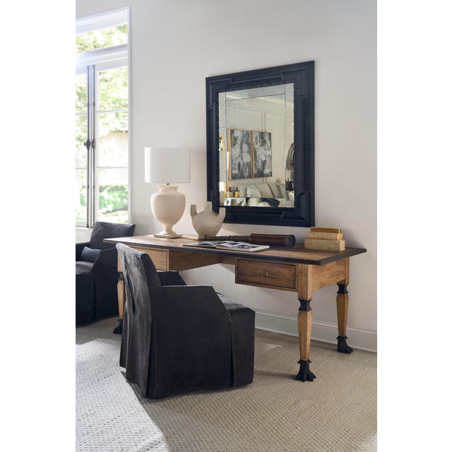 2020s Tara Shaw for Century Furniture Trocadero Desk - French Dry Natural For Sale - Image 5 of 6