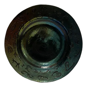 1994 Lynn Latimer Iridescent Art Glass Bowl