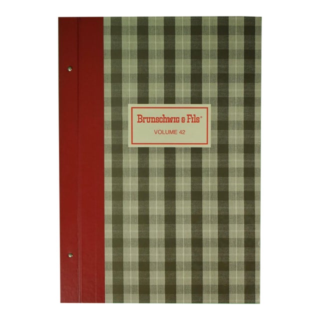 Circa 1995 Brunschwig & Fils Vol 42 Swatch Book For Sale