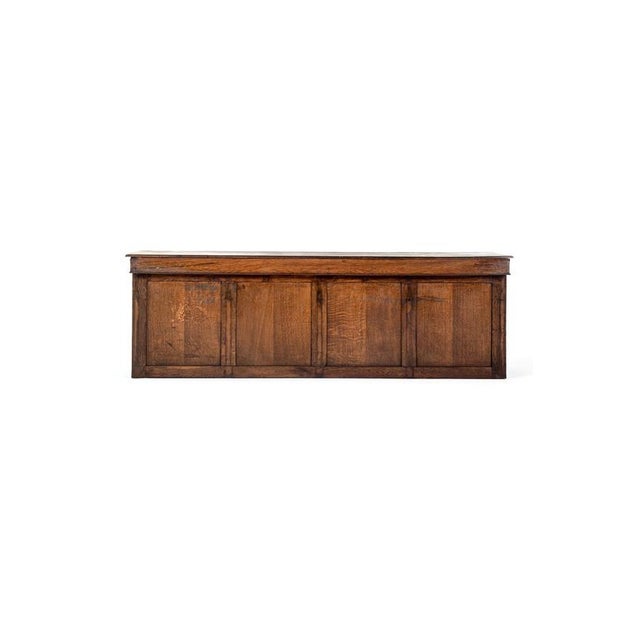 French Oak Haberdashery Shop Counter For Sale - Image 5 of 13