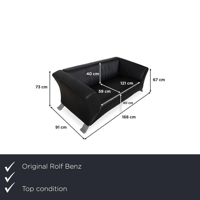 The Rolf Benz 322 is a true design classic, instantly catching the eye with its striking, outward-curving lines. The...