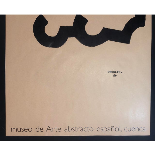 Eduardo Chillida, Untitled n.d., 1982, Offset Lithograph on Kraft Paper For Sale - Image 4 of 13