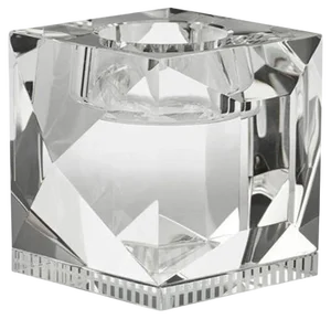 Ophelia Clear Crystal T-Light Holder by Reflections Copenhagen