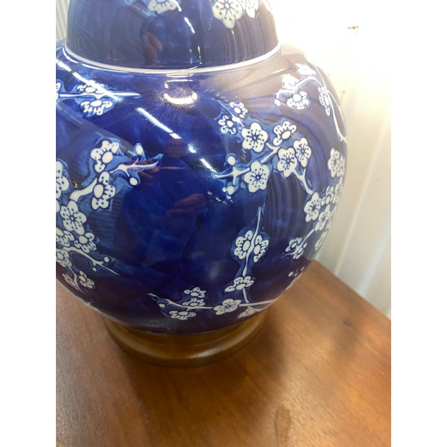 Asian Blue Ralph Lauren table Lamp For Sale - Image 10 of 12