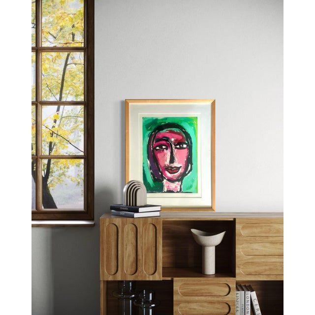 Christine Haberstock — Untitled Monoprint #1, 1996 For Sale - Image 4 of 10