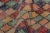 Textile Vintage Distressed Runner Rug, Mosaic Multicolor Geometric Design - Rug & Kilim For Sale - Image 7 of 8