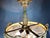 1970s French Louis XVI Gold Bronze Chandelier 4Lt For Sale - Image 6 of 14