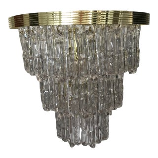 Mid-Century 3 Tiered Hanging Icicle Light For Sale
