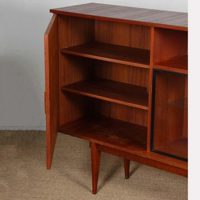 Wood Scandinavian Teak Sideboard, 1960s For Sale - Image 7 of 9