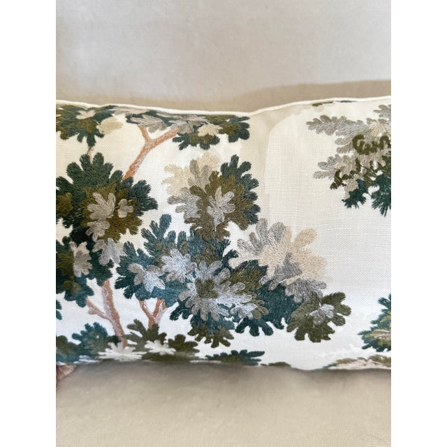 La Canopee Lumbar Pillow - Verdant For Sale - Image 4 of 7
