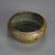 Arts & Crafts Antique Chinese Bronze Bowl with Embossed Floral Border 19th Century For Sale - Image 3 of 7