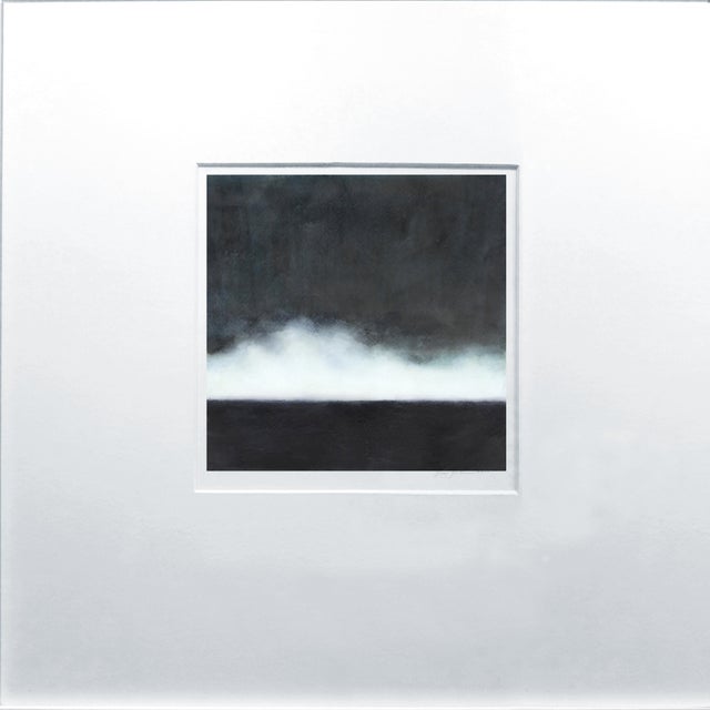 Janise Yntema Contemporary Abstract Pigment, Beeswax & Resin on Canvas Paper "Kumo 5" by Janise Yntema For Sale - Image 4 of 4