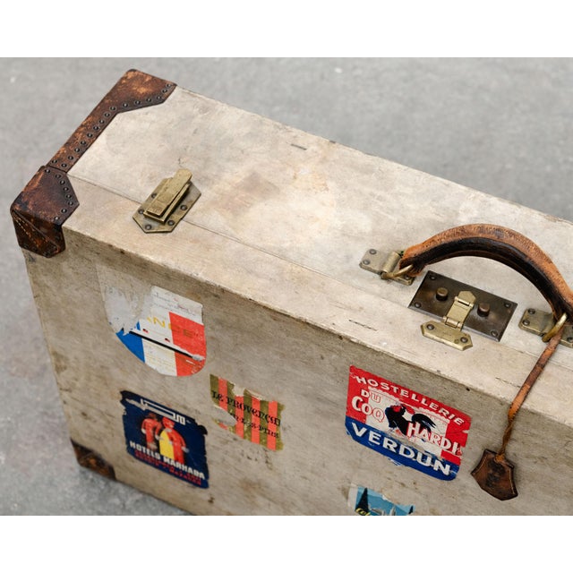Hermès Vintage Suitcase from Hermès, 1920s For Sale - Image 4 of 10