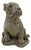 Composite Stone Bull Dog Garden Ornaments, England 1970s For Sale