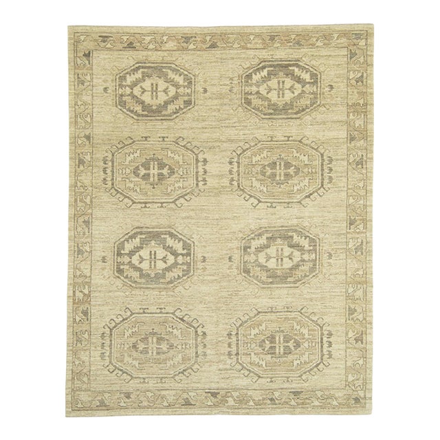Turkish Oushak Rug 8'3" x 10'6" For Sale