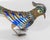 Mid 20th Century 20th Century Chinese Sterling Silver Filigree and Enamel Bird For Sale - Image 5 of 10