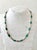 Handmade southwestern or Native American-style jewelry.It features irregularly shaped turquoise nuggets interspersed with...