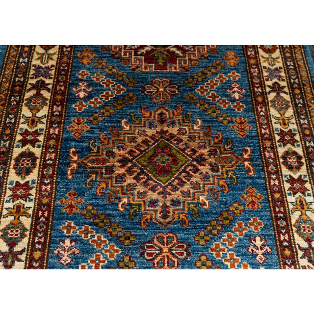 Oriental Handmade Rug 2'9" x 9'8" For Sale - Image 4 of 4