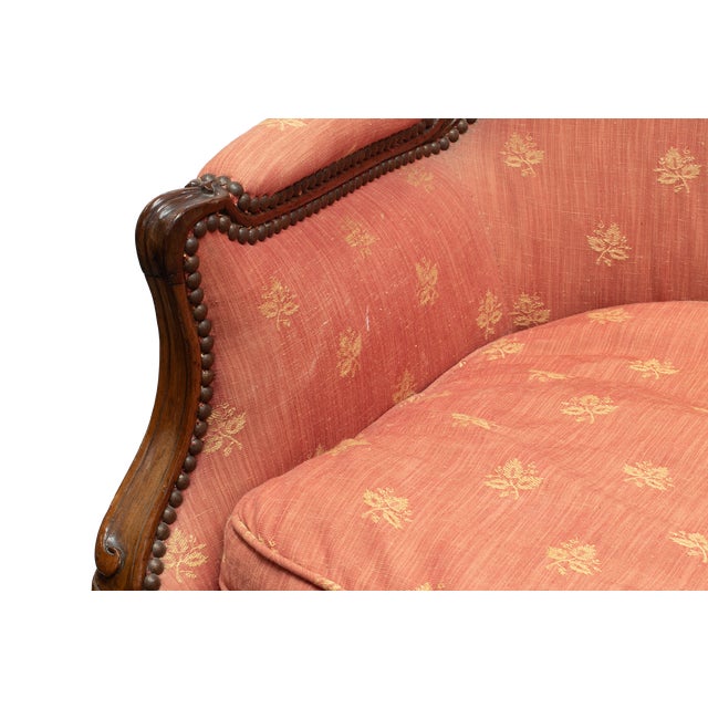 Wood 18th Century Carved Walnut High Back Chair For Sale - Image 7 of 9