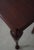 Wood Henkel Harris Cherry 3 Drawer Sofa Table For Sale - Image 7 of 18