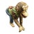 Mid-Century Style Hand Carved Fairground Carousel Inspired Monkey Sculpture For Sale