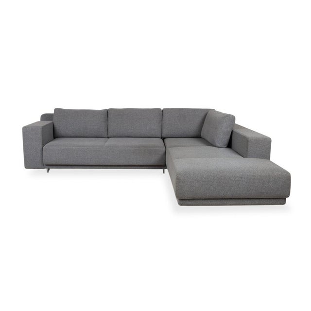 Large Blue Fabric Corner Sofa from Walter Knoll For Sale - Image 15 of 16