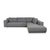 Large Blue Fabric Corner Sofa from Walter Knoll For Sale - Image 15 of 16