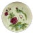 Majolica Paradise Bird & Flowers Salins Plate, Circa 1890 For Sale