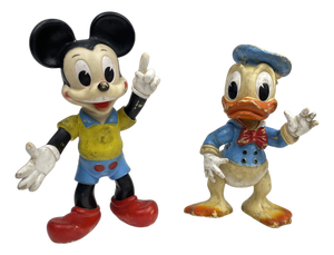 Mickey Mouse and Donald Duck from Walt Disney, 1950s, Set of 2