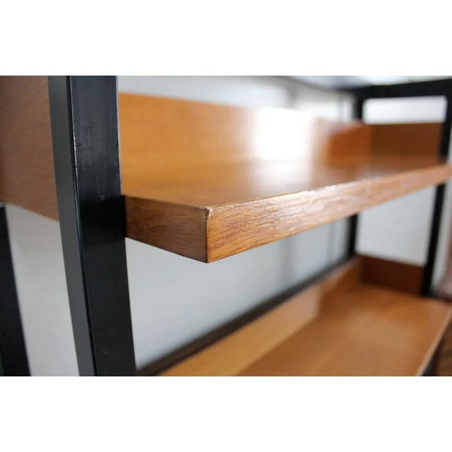 Wood Oak Wall Shelf, 1970s For Sale - Image 7 of 18