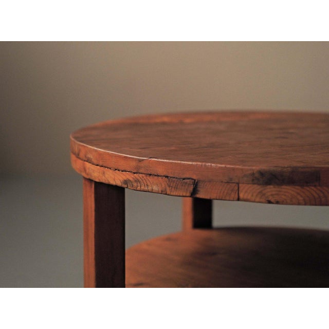 Vintage Side Table in Pine, France, 1950 For Sale - Image 6 of 13