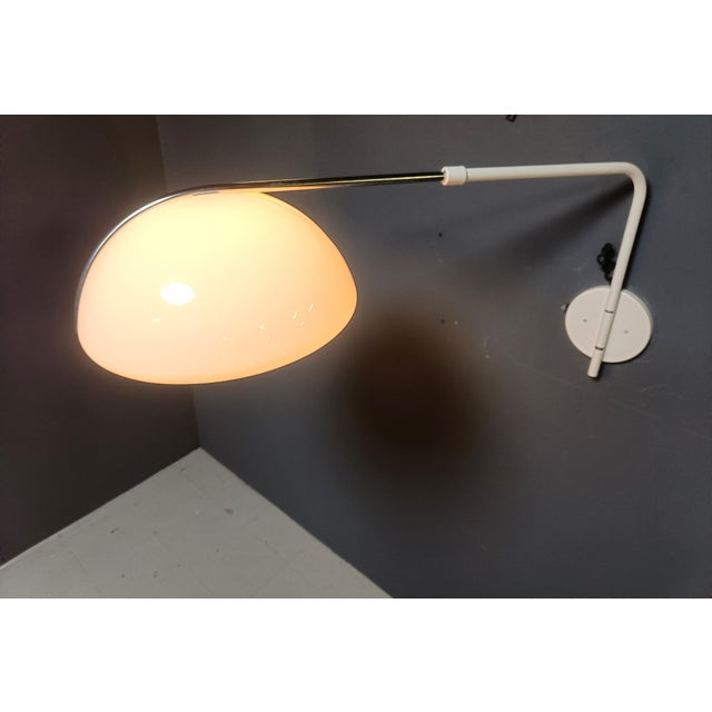 Vintage Wall Lamp by Luigi Massoni for Guzzini, 1970s For Sale - Image 6 of 12