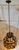 Antique Folk Art Stained Glass Pendant Fixture For Sale - Image 10 of 10