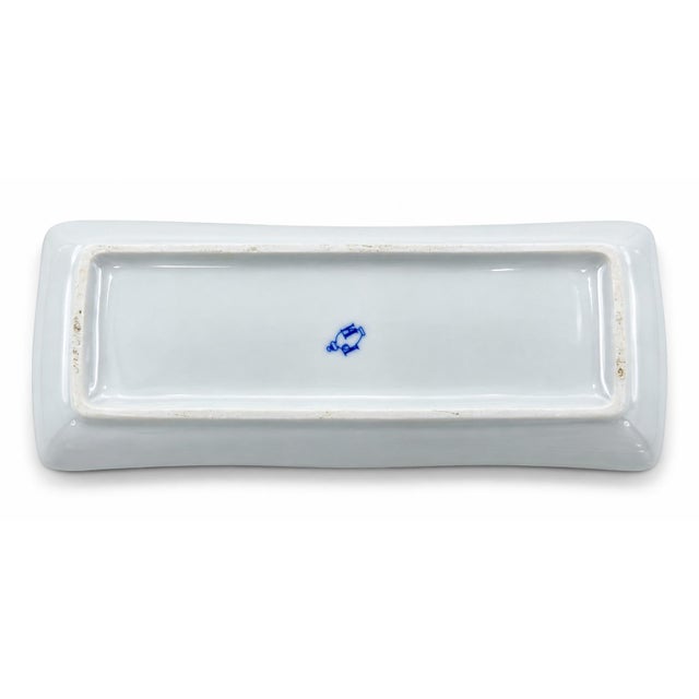 Mid 20th Century Vintage Hotel Ritz Madrid Spain Porcelain Ashtray Catchall Dish For Sale - Image 5 of 13