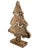 This vintage table top Christmas tree is a beautiful addition to your holiday decor. Crafted from solid wood, it stands at...