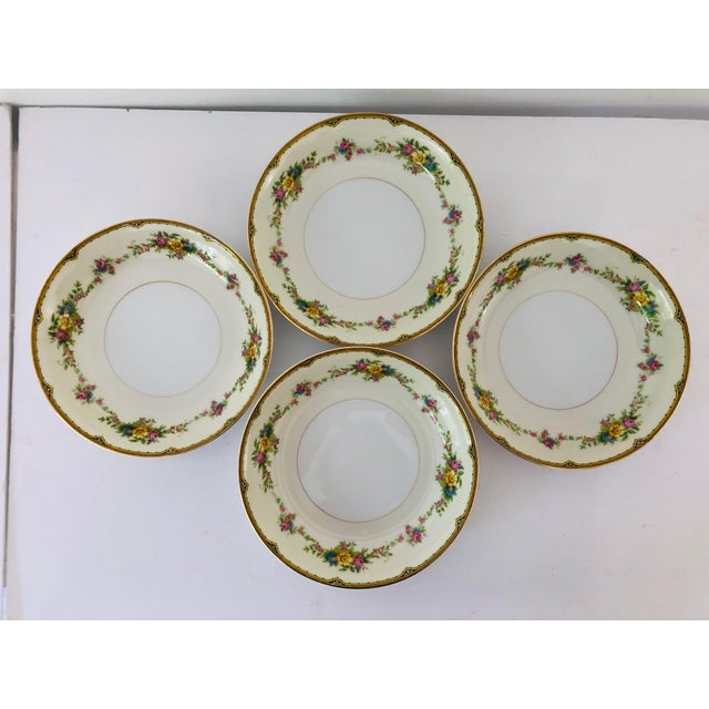 Noritake China Marked “m” Japan Soup Bowls S/4 | Chairish