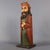 King Statue Bottle Holder in Carved Wood, 1970s For Sale - Image 6 of 17