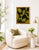Verdant Noir Abstract Painting, Framed by Bryan Boomershine For Sale - Image 4 of 8