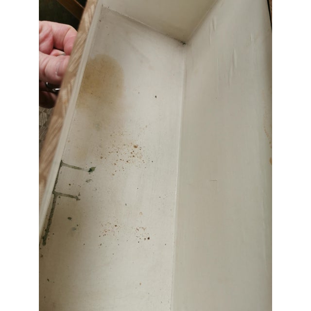 Antique Officer Travelling Trunk For Sale - Image 10 of 15