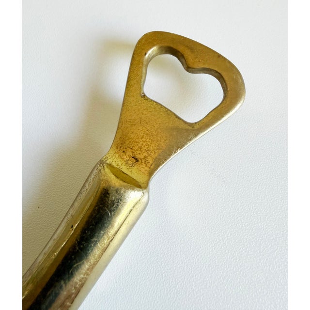 Metal Vintage Brass Riding Boot Bottle Opener For Sale - Image 7 of 7