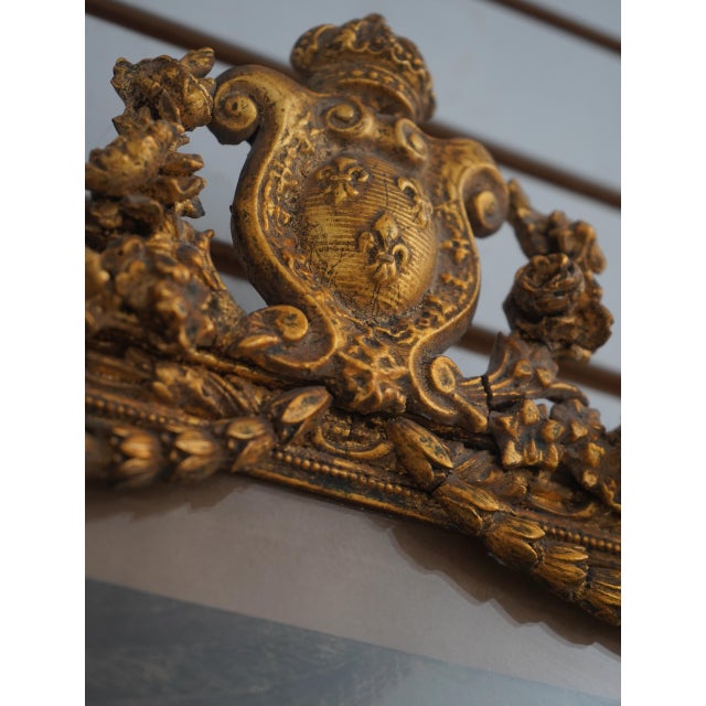Pair Stunning Vintage French Royalty Framed Colored Engravings For Sale In Philadelphia - Image 6 of 15