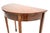 Inlaid Yew Wood Console Table, 1950 For Sale - Image 9 of 11