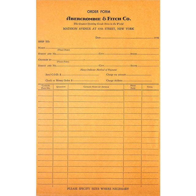 Abercrombie & Fitch Company Play Hours 1936 For Sale In New York - Image 6 of 15
