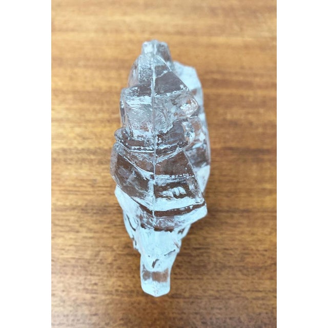 Vintage Swedish Glass Ship by Uno Westerberg for Pukeberg Glass, 1970s For Sale - Image 5 of 18