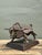Vintage 1971 Brutalist Torch Cut Steel Bull For Sale - Image 9 of 12