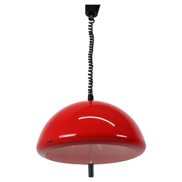 Mid-Century Adjustable Pendant attributed to Meblo, 1970s For Sale